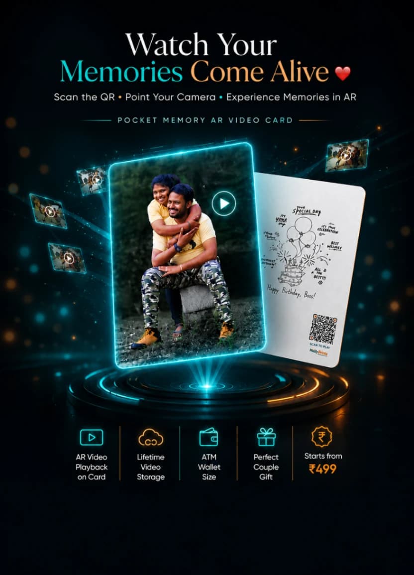 Pocket Memory AR Video card